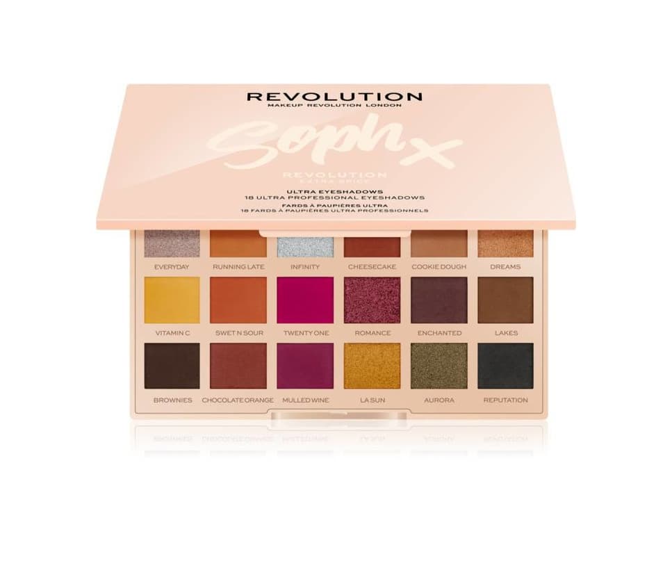 Product Paleta de Sombras Revolution Shop x "Extra Spice"

