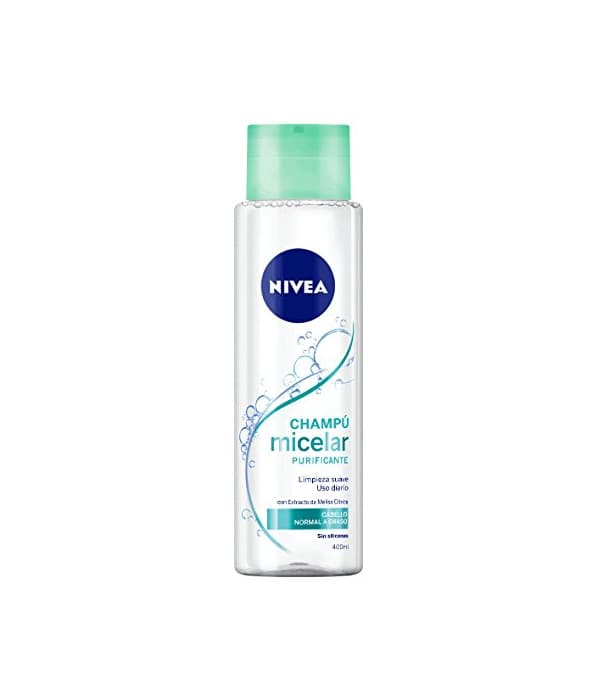 Belleza NIVEA Champú Micelar Purificante - 4 Recipientes x 400 ml - Total