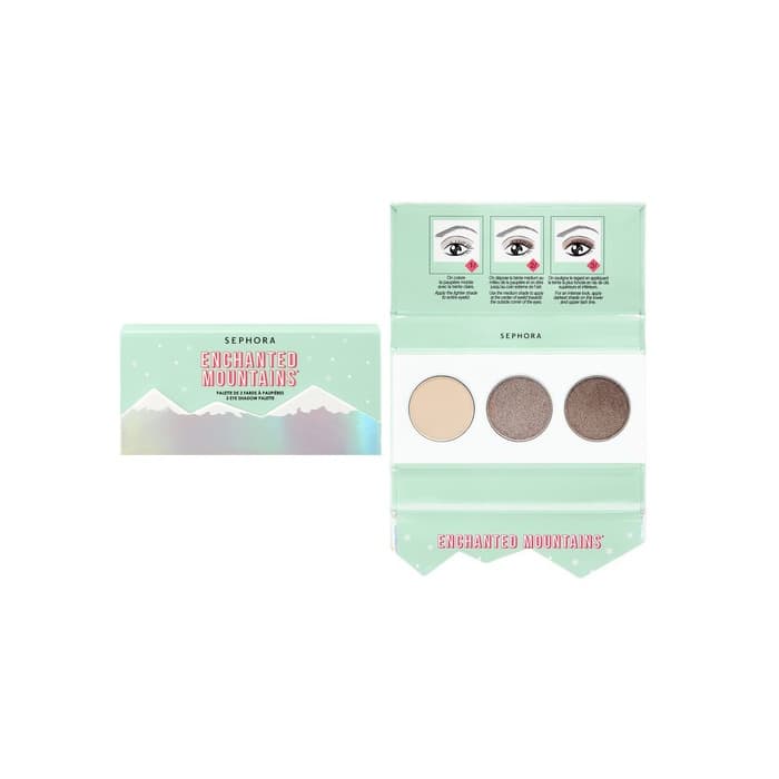 Product Sephora Collection
Enchanted Mountains
Paleta de 3 sombras