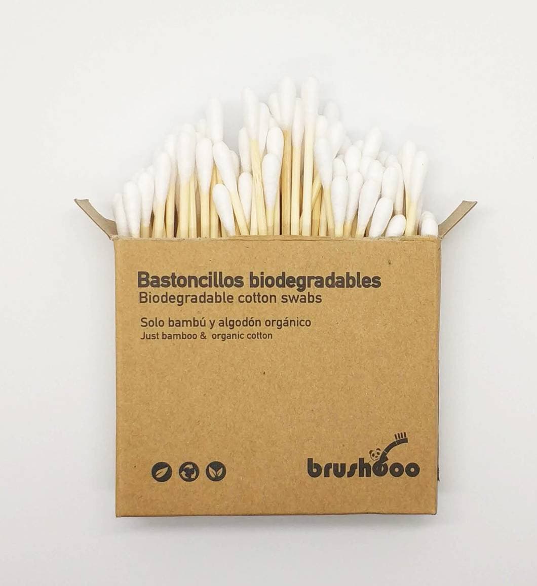 Producto Bastoncillos biodegradables de bambú – Brushboo