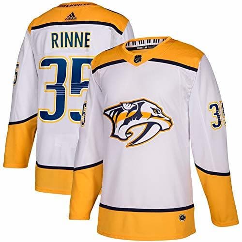 Place TOPSEE Camiseta de Hockey sobre Hielo NHL Nashville Predators Rinne #35 White