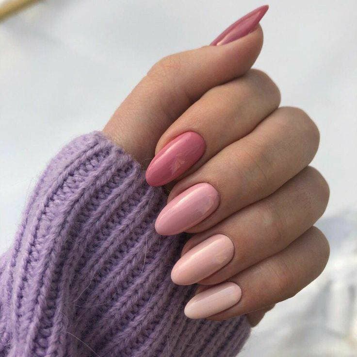 Moda Unhas rosa 