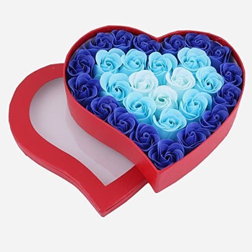 Home DealMux Día San Valentín del corazón en Forma de Regalo 28pcs Caja