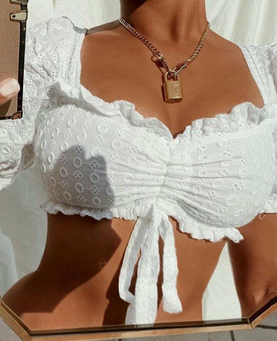 Moda Top branco