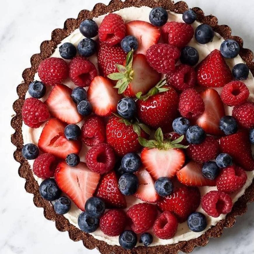 Moda Torta de frutos vermelhos 🍓