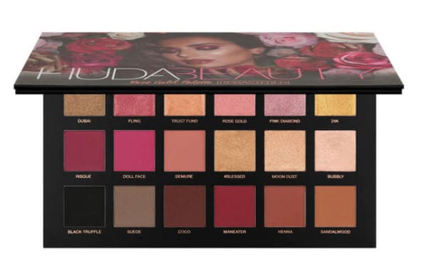 Moda Huda Beauty Rose Gold Palette