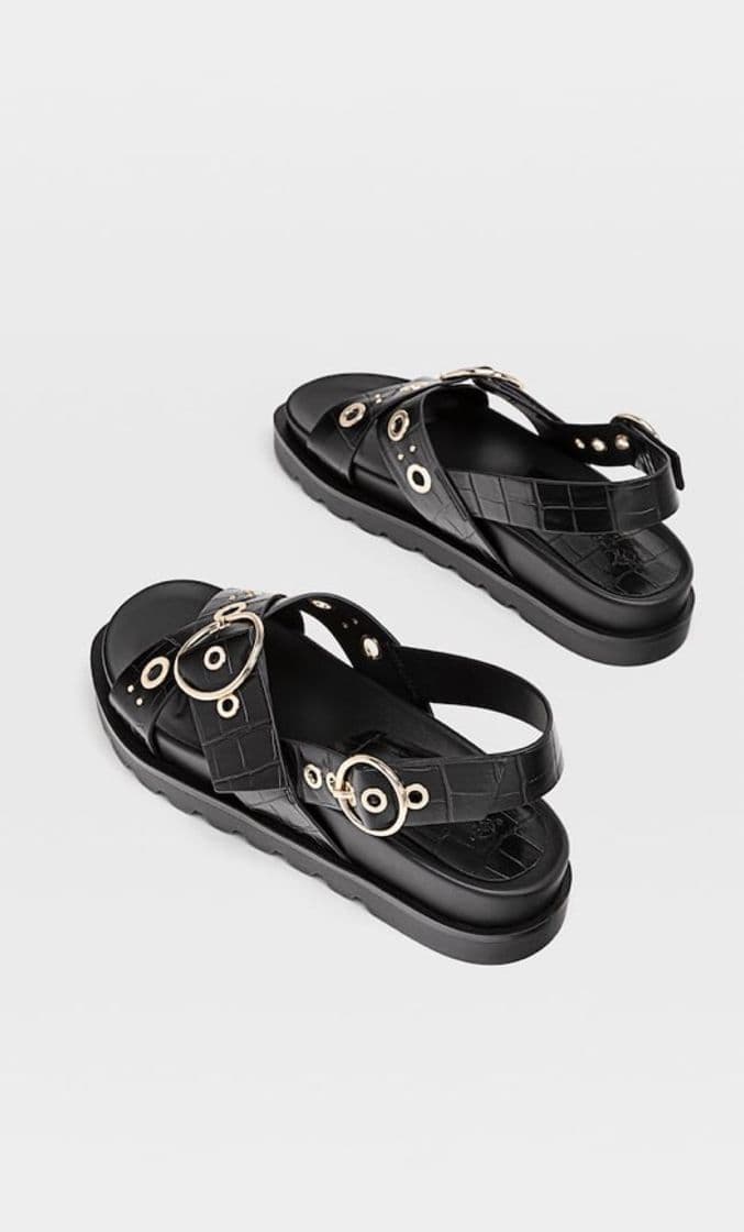 Fashion Black sandals