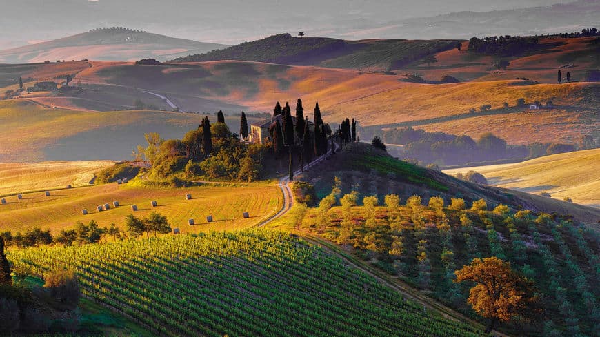 Place Val d'Orcia Toscana