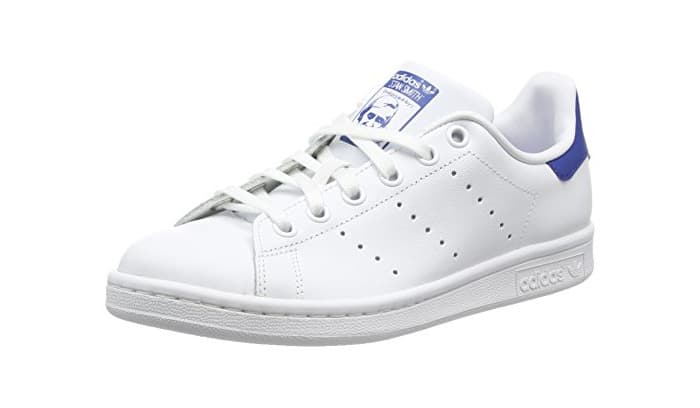 Moda adidas Stan Smith J, Zapatillas de Gimnasia Unisex Niños, Blanco