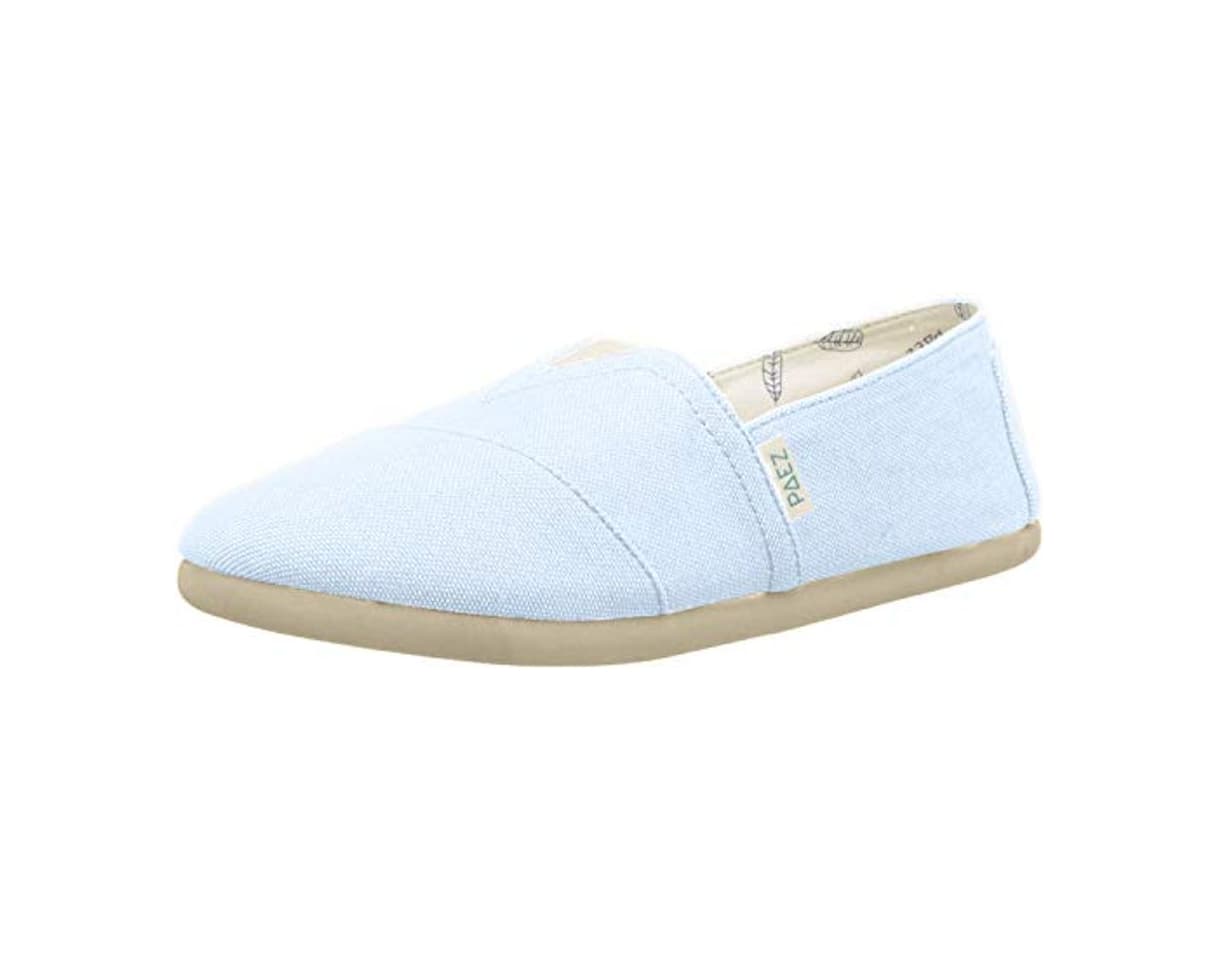 Fashion PAEZ Classic Combi, Alpargatas para Mujer, Azul