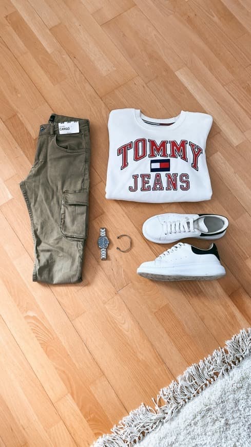 Fashion Calças cargo skinny fit bershka 