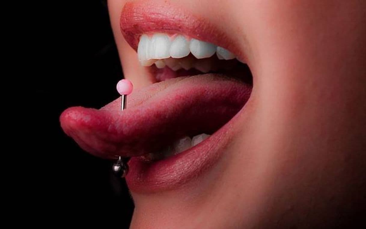 Moda Piercings lingua