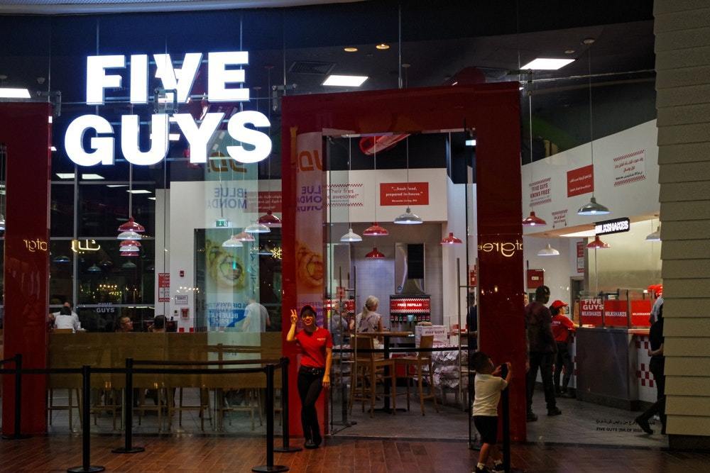 Restaurantes Five Guys Luxembourg