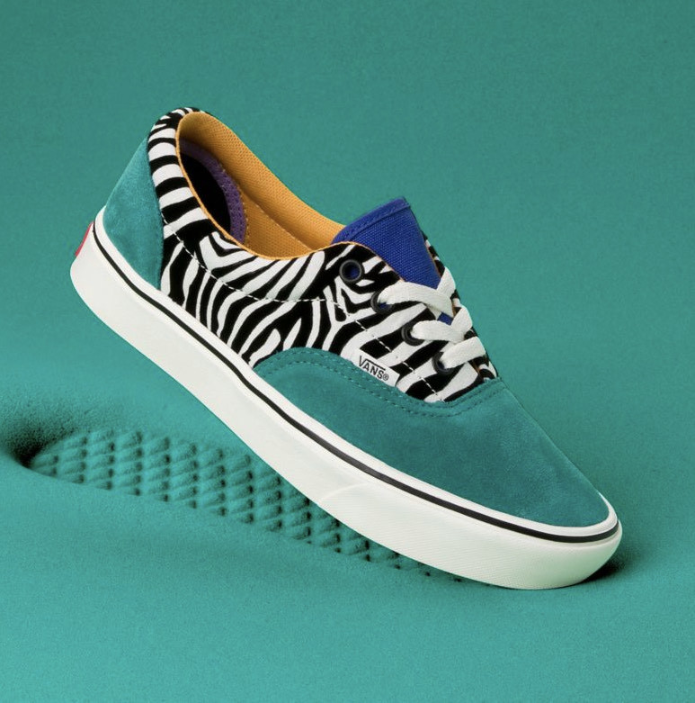 Producto vans zebra low top