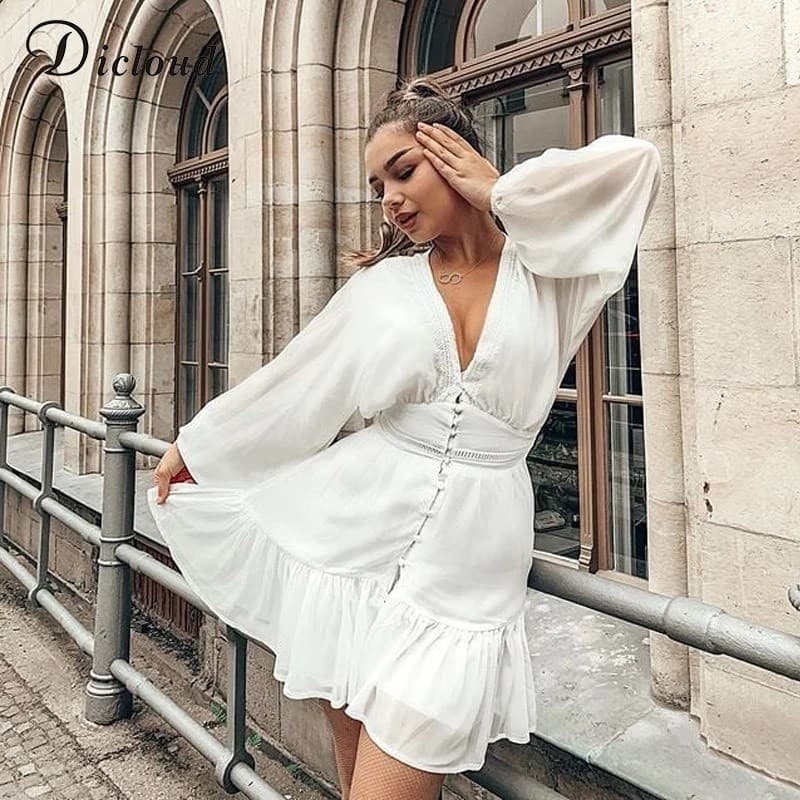 Moda Vestido branco 