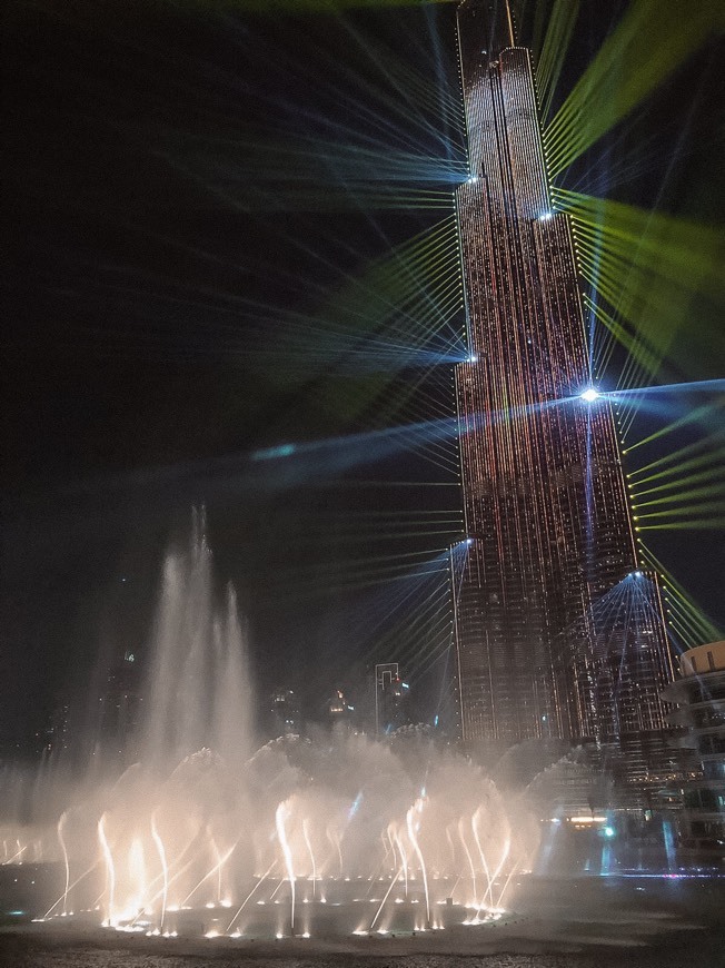 Lugar The Dubai Fountain