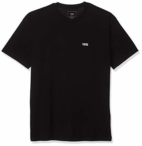 Fashion Vans Herren Left Chest Logo Tee T-Shirt, Schwarz