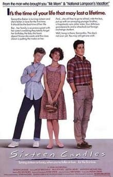 Película Sixteen Candles