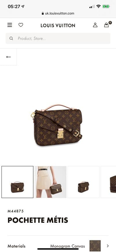 Producto Mala Louis Vuitton