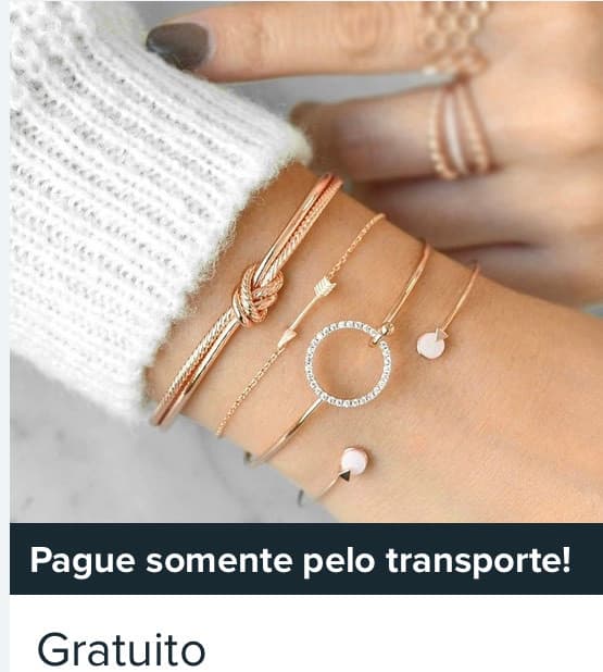 Moda Conjunto Pulseiras