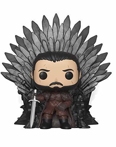 Juego Funko- Pop Deluxe: Game of S10: Jon Snow Sitting on Iron Throne