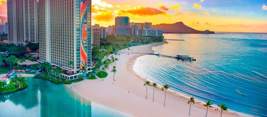 Lugar Waikiki Beach