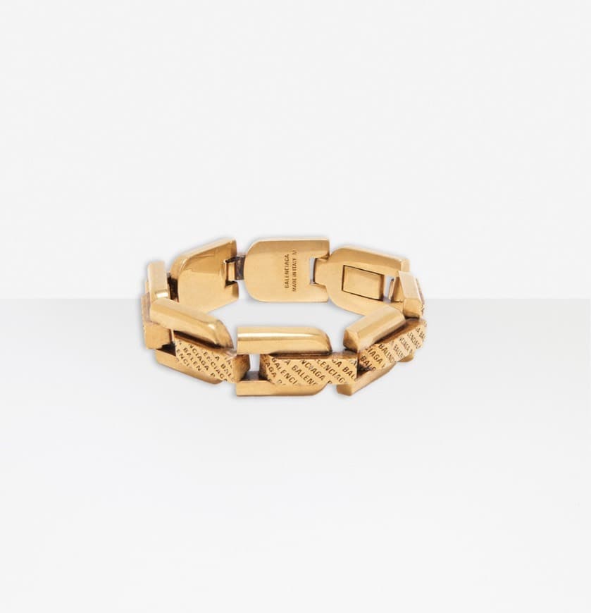 Moda PRECIOUS LOGO LINK BRACELET BALENCIAGA