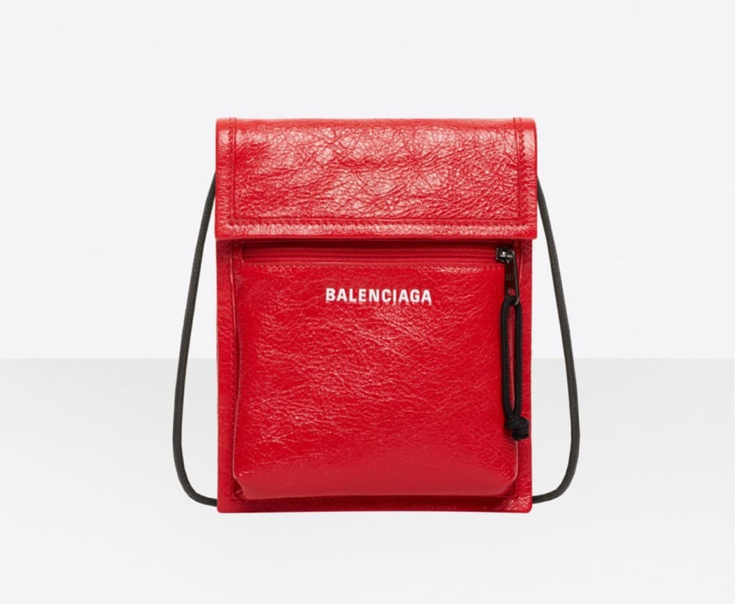 Moda EXPLORER POUCH STRAP LEATHER BALENCIAGA 