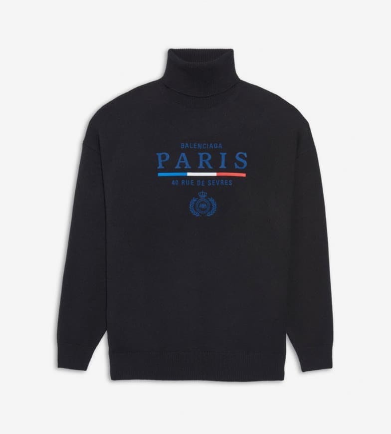 Moda PARIS FLAG TURTLENECK BALENCIAGA 