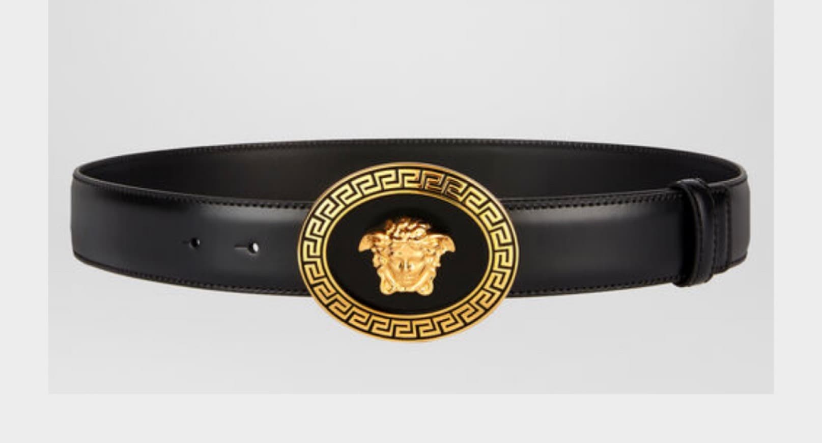 Moda MEDUSA ROUND BUCKLE BELT VERSACE 