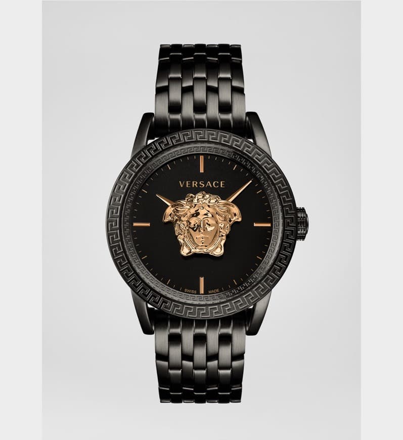 Moda BLACK PALAZZO EMPIRE WATCH VERSACE