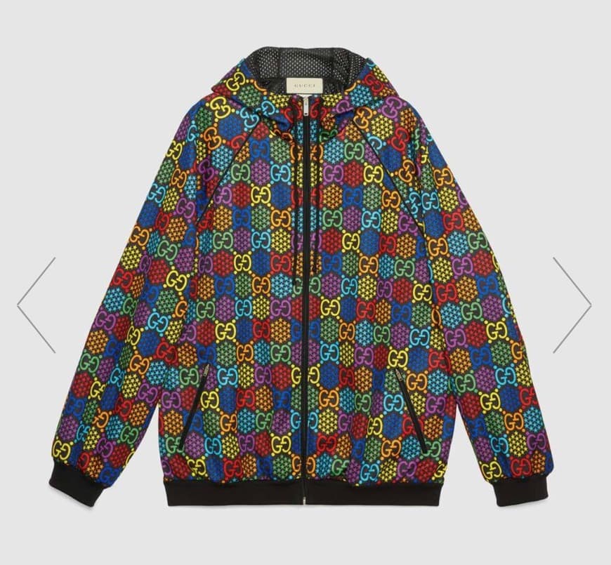 Moda Oversize GG Psychedelic print jacket