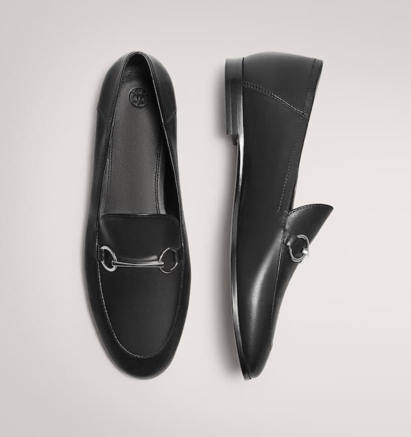 Product Mocassins Massimo Dutti Pretos