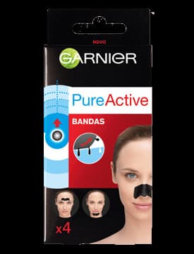 Product Pure Active Carvão Bandas Antipontos Negros