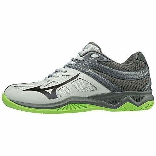 Moda Mizuno Lightning Star Z5 Jr, Zapatillas de Voleibol, Unisex niños, Gris