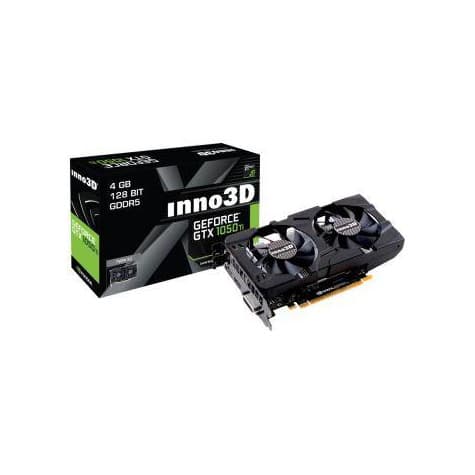 Producto Inno3D GeForce GTX 1050 Ti TWIN X2 GeForce GTX 1050 Ti 4GB