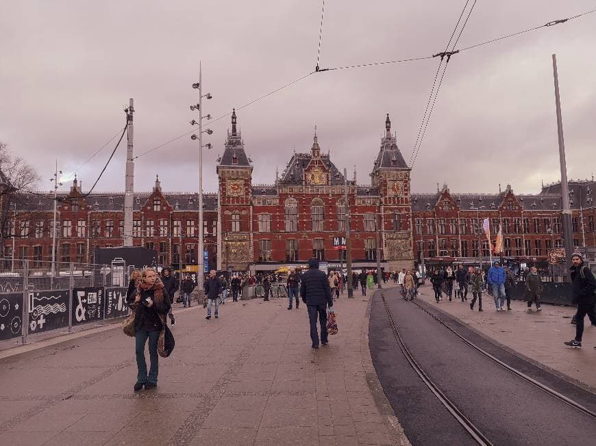 Lugar Estación Central de Ámsterdam