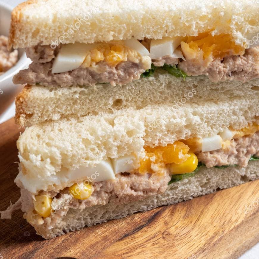 Fashion Tuna and Egg Sandwich