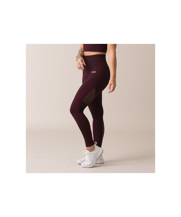 Producto ICANIWILL Queen Mesh Tights Burgundy Melange Wmn