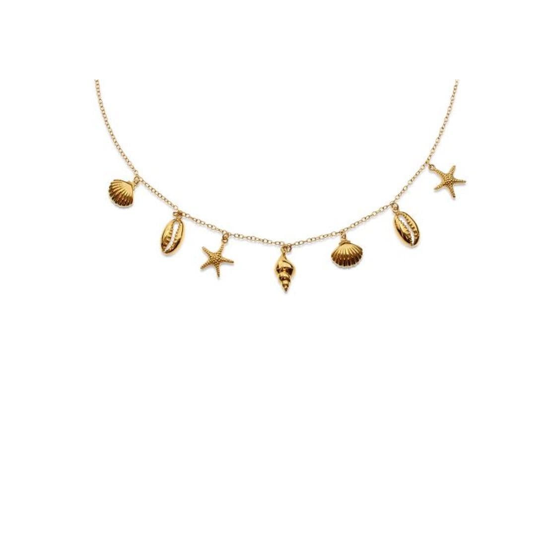 Product 18K Gold Plated Sea Treasures Choker