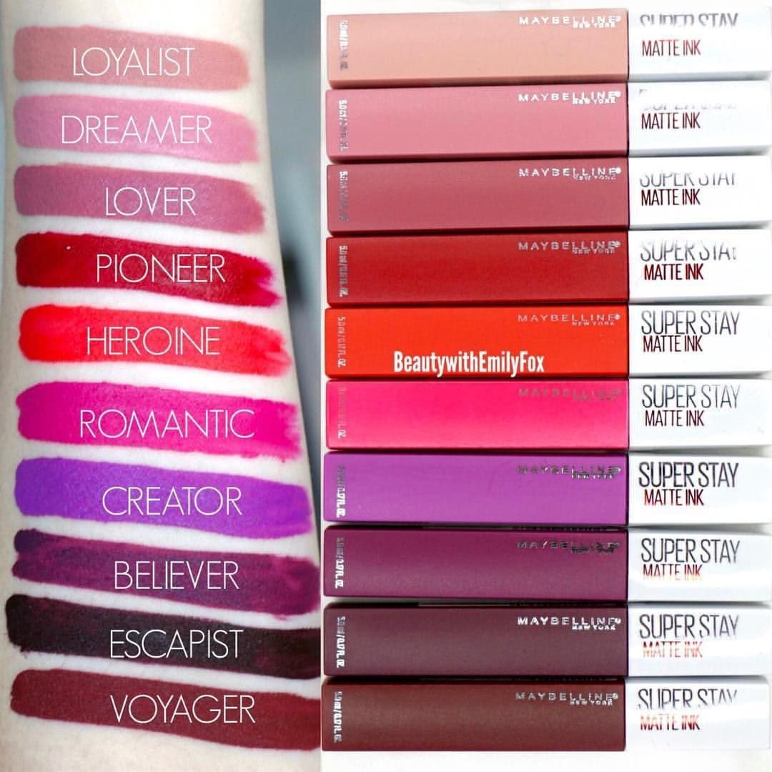 Product Super Stay matte maybelline