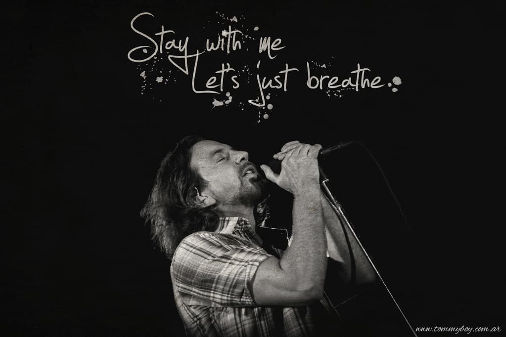 Canción Pearl Jam Just breath 