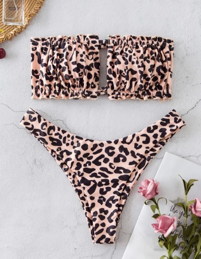 Product Biquíni ZAFUL Leopardo — Animal Print Bikini