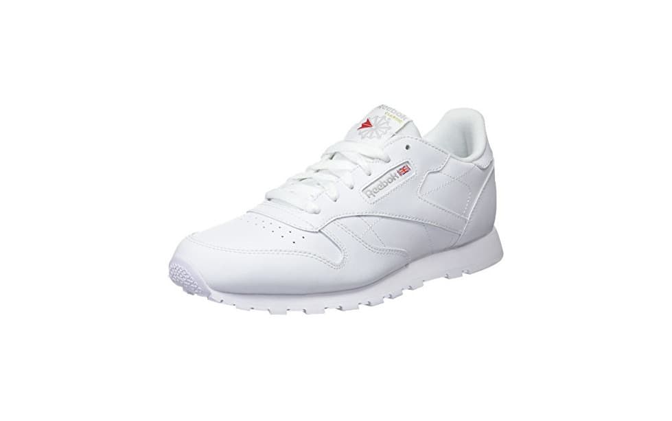 Fashion Reebok Classic Leather, Zapatillas de Running Niños, Blanco