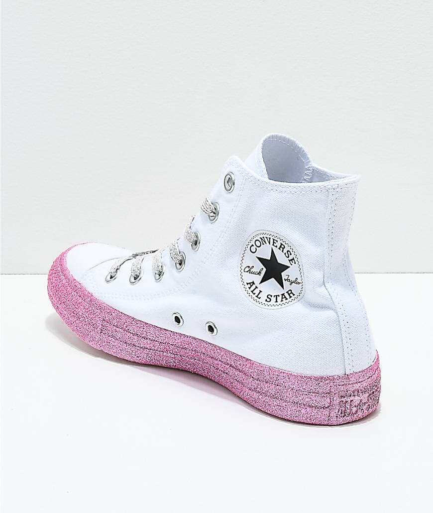 Producto Converse Chuck Taylor Miley Cyrus White Pink

