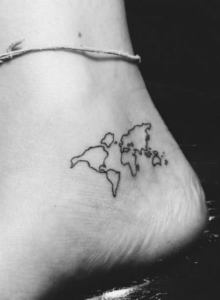 Moda Continents tattoo