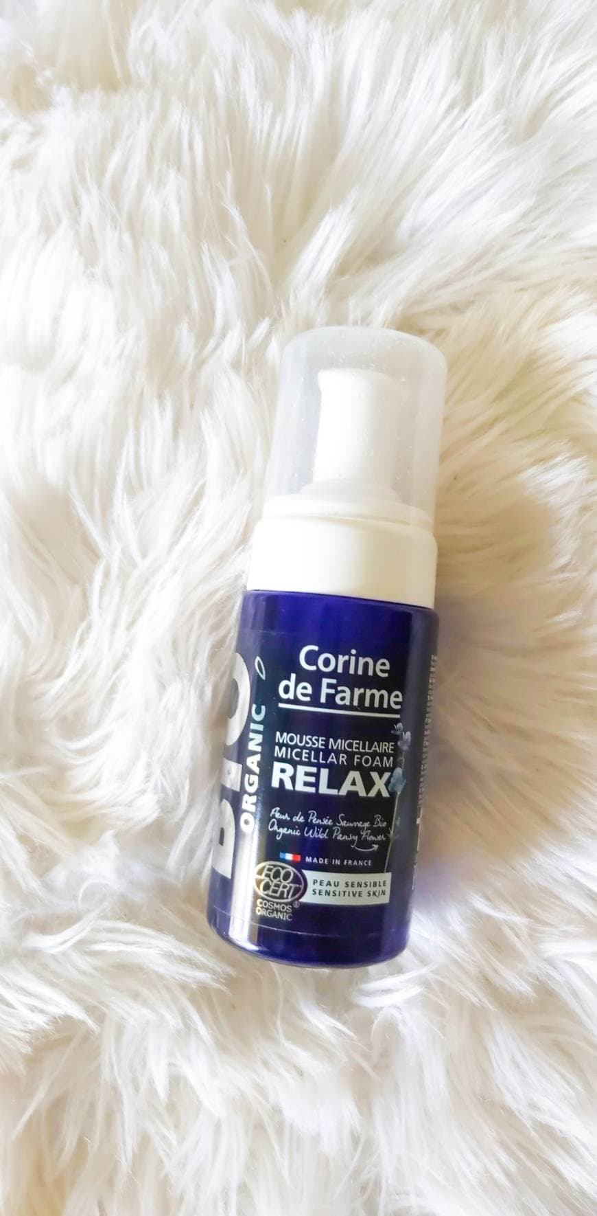 Producto Espuma de limpeza Relax Bio Corine de Farme