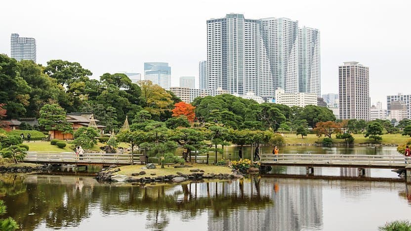 Lugar Hama Rikyu Gardens Pier