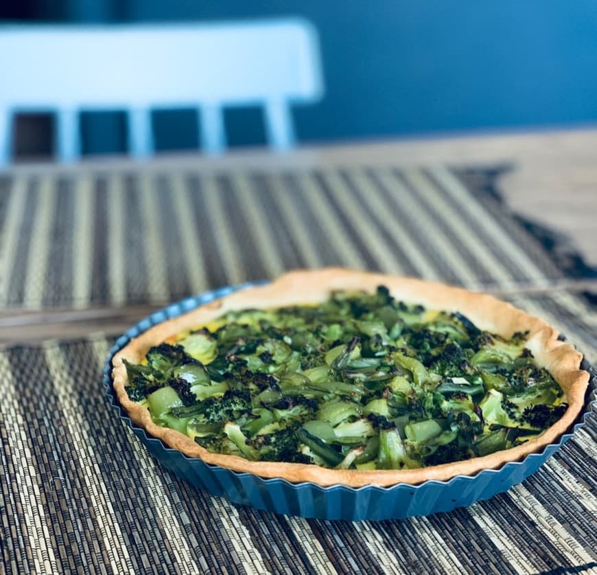 Fashion Quiche légère aux légumes verts 