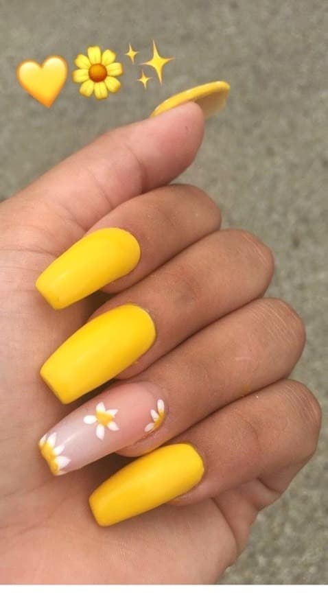 Moda Nails Yellow💛